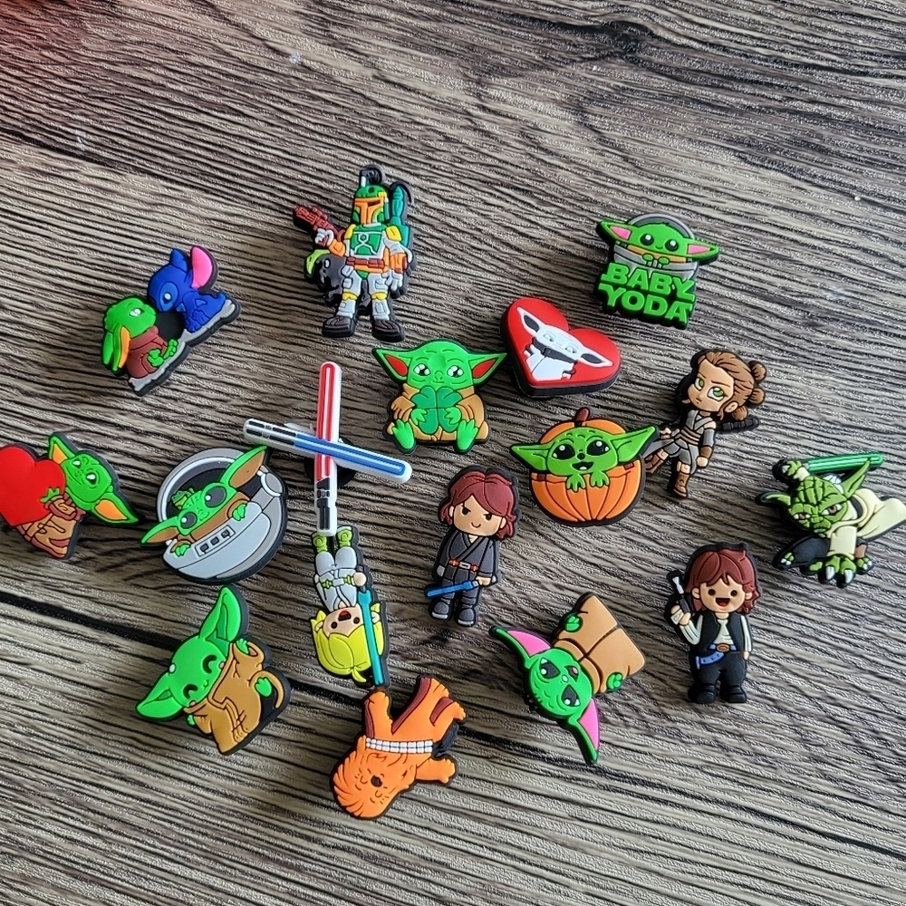Shoe Charms For Crocs Star Wars Shoe Jewels New 17 In Series Add On Item